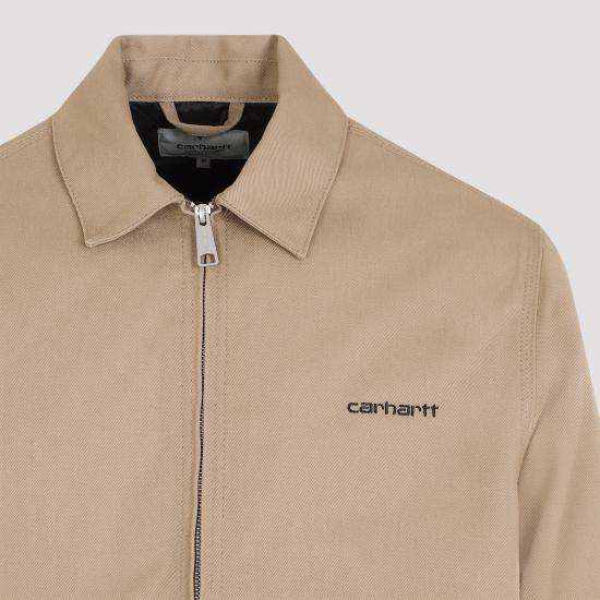  칼하트 WIP 자켓 I0337630DK01 LEATHER BLACK DOM - CARHARTT WIP