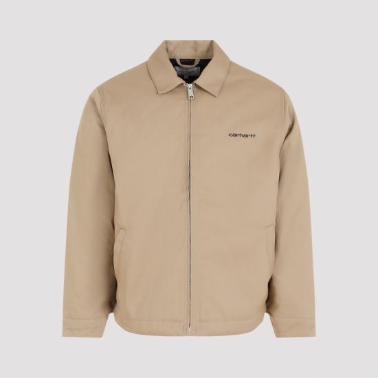  칼하트 WIP 자켓 I0337630DK01 LEATHER BLACK DOM - CARHARTT WIP