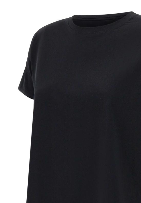 25SS 루루 드 세종 반팔 티셔츠 BASILUZZO BLACK Black - LOULOU DE SAISON