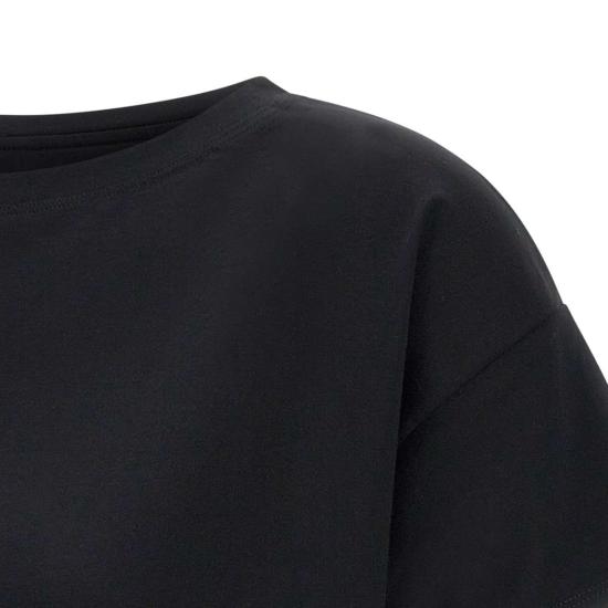 25SS 루루 드 세종 반팔 티셔츠 BASILUZZO BLACK Black - LOULOU DE SAISON