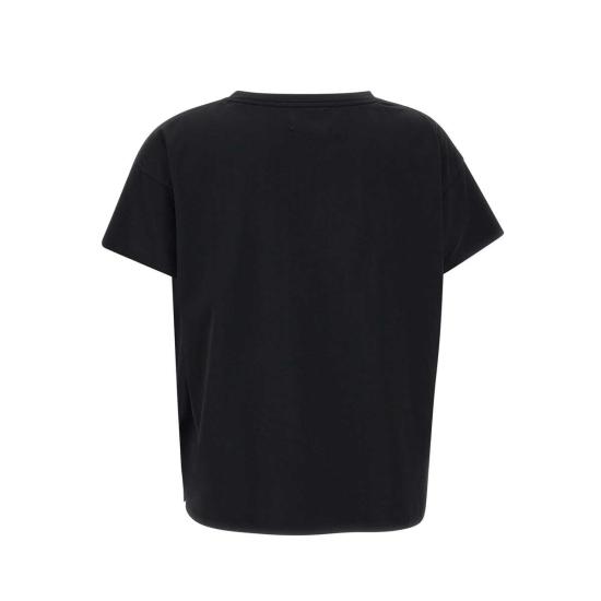 25SS 루루 드 세종 반팔 티셔츠 BASILUZZO BLACK Black - LOULOU DE SAISON