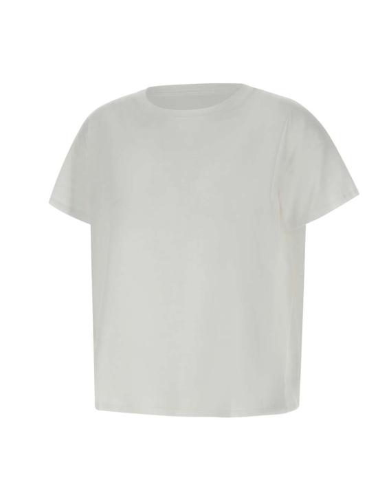 25SS 루루 스튜디오 반팔 티셔츠 BASILUZZO WHITE White - LOULOU STUDIO