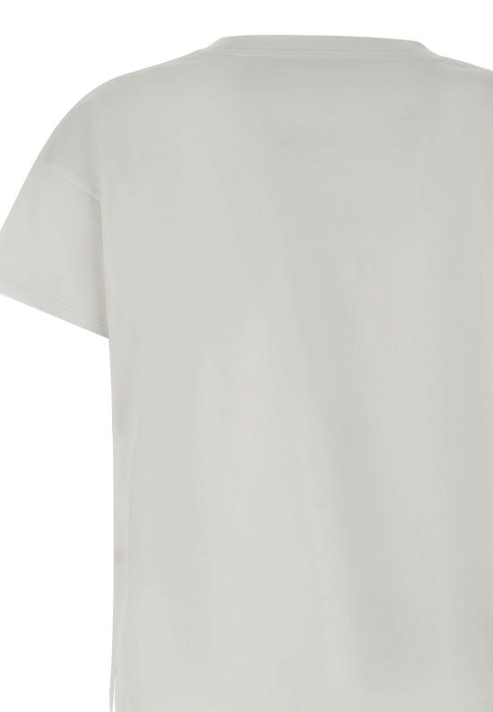 25SS 루루 스튜디오 반팔 티셔츠 BASILUZZO WHITE White - LOULOU STUDIO