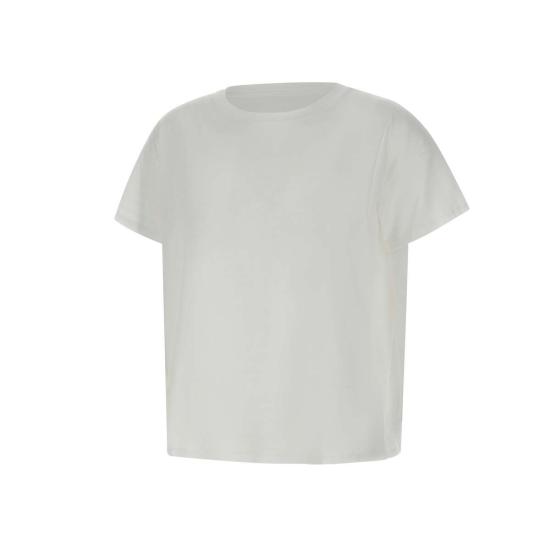 25SS 루루 스튜디오 반팔 티셔츠 BASILUZZO WHITE White - LOULOU STUDIO