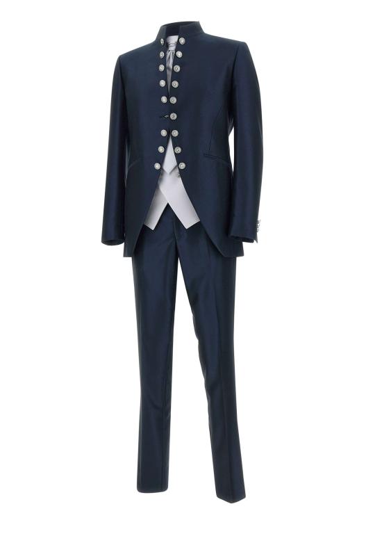  카를로 피그나텔리 수트 세트 50JX160C106150 800 Blue