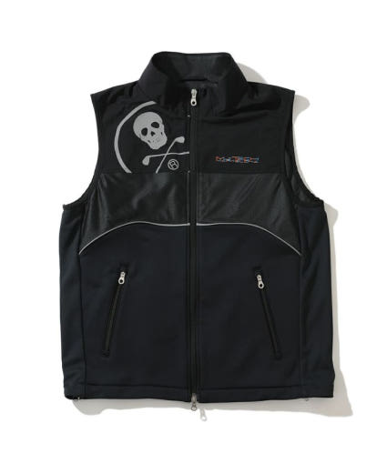  마크앤로나 니트 베스트 MLM4AAD04 BLACK DOM