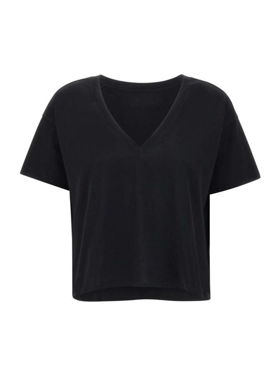 25SS 루루 드 세종 반팔 티셔츠 FAAA BLACK Black - LOULOU DE SAISON