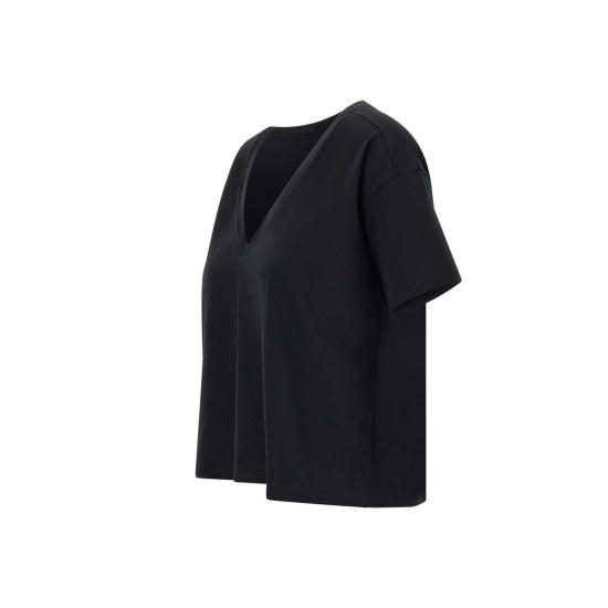 25SS 루루 드 세종 반팔 티셔츠 FAAA BLACK Black - LOULOU DE SAISON