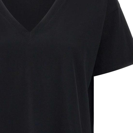 25SS 루루 드 세종 반팔 티셔츠 FAAA BLACK Black - LOULOU DE SAISON