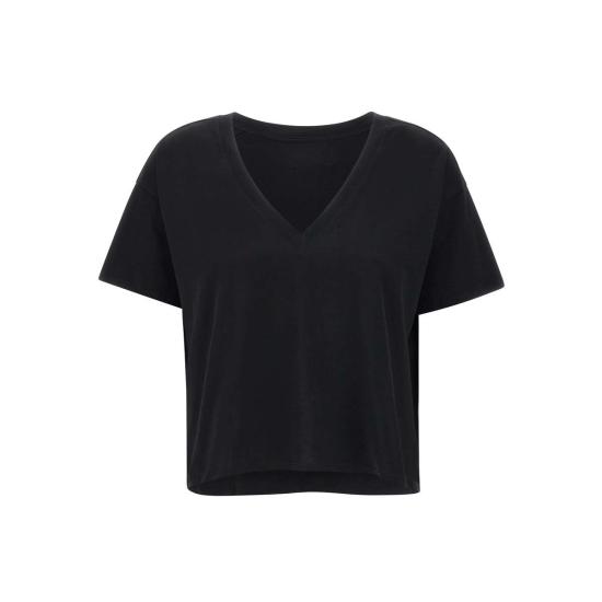 25SS 루루 드 세종 반팔 티셔츠 FAAA BLACK Black - LOULOU DE SAISON