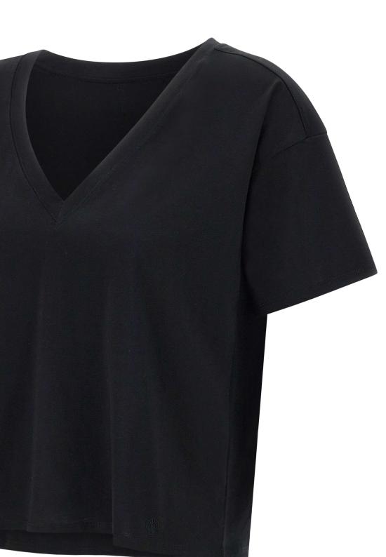 25SS 루루 드 세종 반팔 티셔츠 FAAA BLACK Black - LOULOU DE SAISON