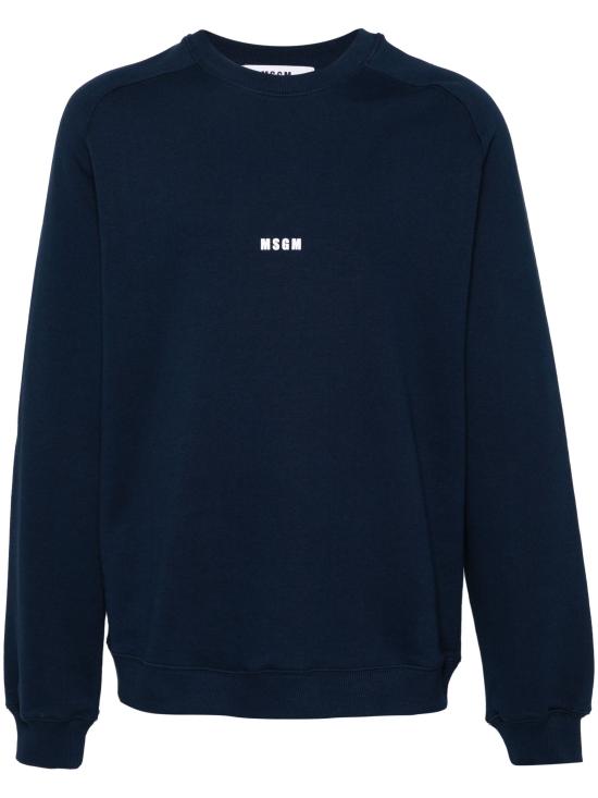  엠에스지엠 긴팔 티셔츠 3640MM55124700089 NAVY DOM