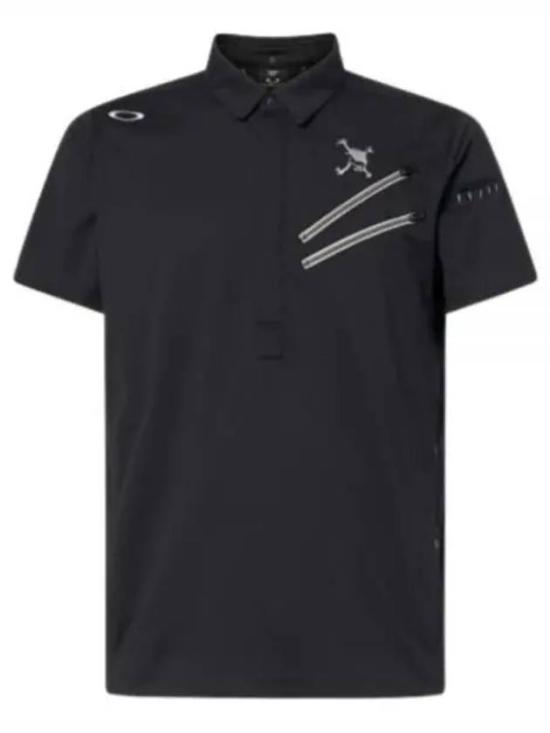  오클리 폴로 티셔츠 FOA405138BLACKOUT DOM