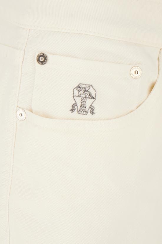 26SS 브루넬로 쿠치넬리 스트레이트 팬츠 M277PD3210 C7210 - BRUNELLO CUCINELLI