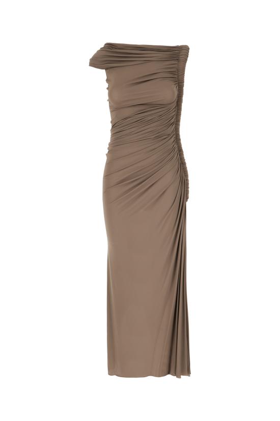 25SS 알라이아 원피스 AA9R1408J050A 755 TAUPE