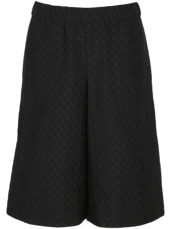 25SS 알렉산더 맥퀸 숏팬츠 814209QRABU 1010 Black