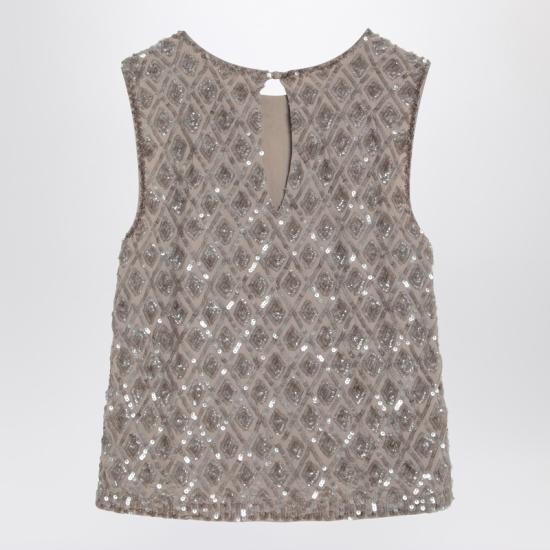 25SS 파로쉬 민소매 티셔츠 D311669PL Grey - PAROSH