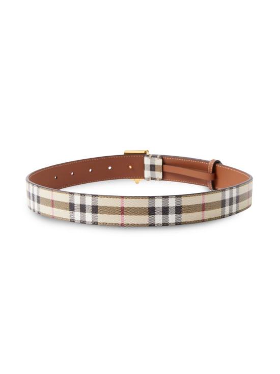  버버리 레귤러 벨트 8070412 camel - BURBERRY