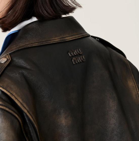 25SS 미우미우 MPV916SOOO1134 F008A SENAPE NERO - MIU MIU