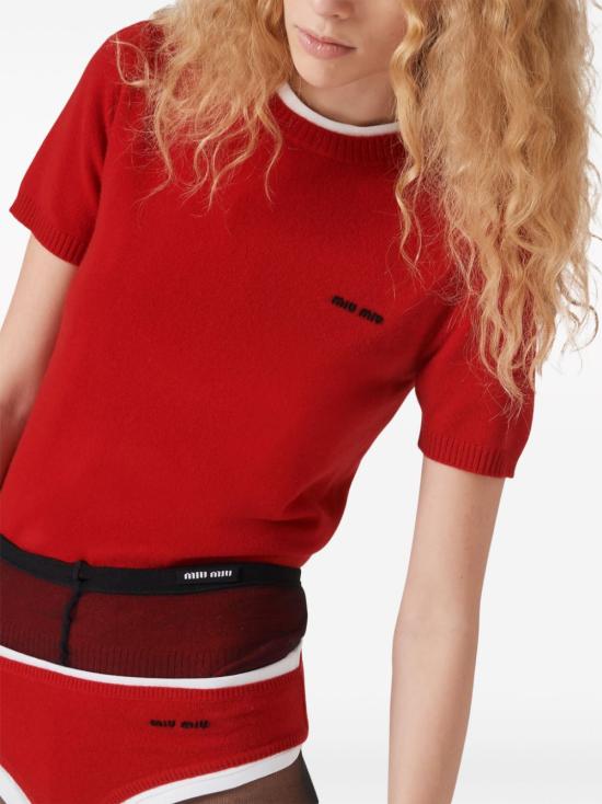  미우미우 스웨터 MML842S23213S1 - MIU MIU