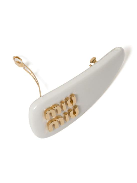  미우미우 헤어 액세서리 5IF092069 chalk - MIU MIU