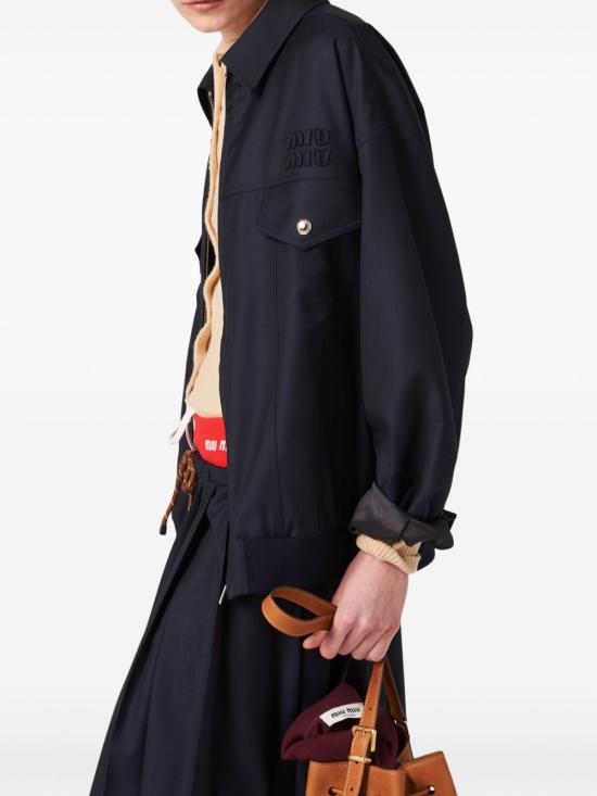  미우미우 자켓 ML1059SOOO11AD navy - MIU MIU