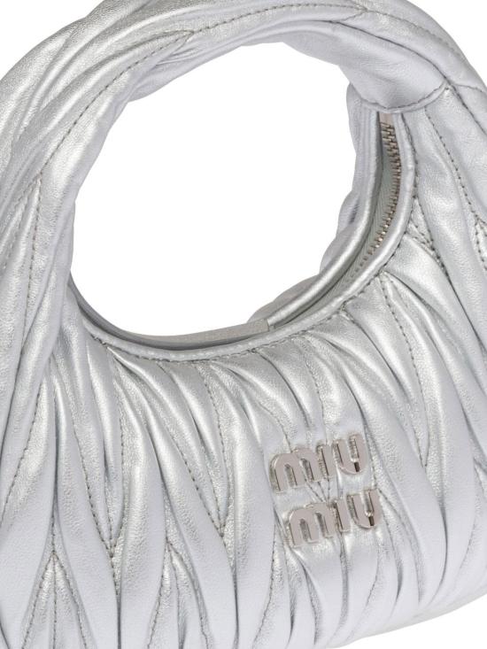  미우미우 숄더백 5BP078VOOON88 silver - MIU MIU