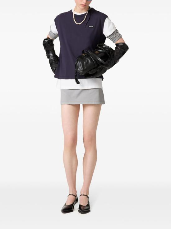  미우미우 긴팔 티셔츠 MJE15SOOO137E - MIU MIU