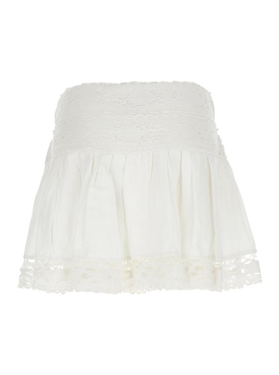 25SS 이자벨마랑에뚜왈 숏 스커트 JU0304FAC1J14E20WH - ISABEL MARANT ETOILE