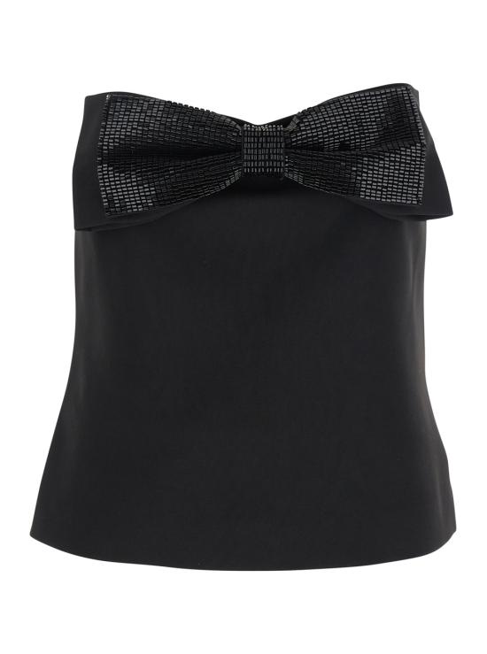 25SS 셀프 포트레이트 민소매 티셔츠 RS25121TABBLACK Black