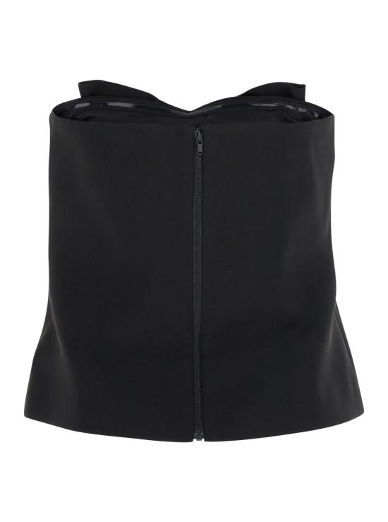 25SS 셀프 포트레이트 민소매 티셔츠 RS25121TABBLACK Black - SELF PORTRAIT