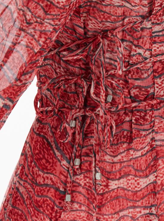 25SS 이자벨마랑에뚜왈 롱 원피스 RO0668FAC1J07E70RD Red - ISABEL MARANT ETOILE