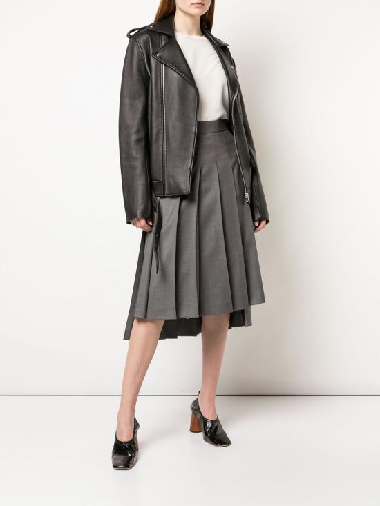  톰브라운 미디 스커트 FGC400A00626 grey - THOM BROWNE