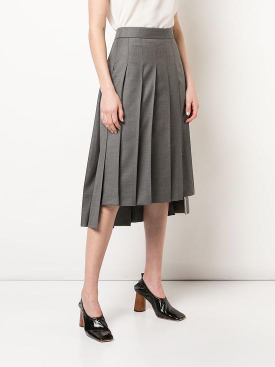  톰브라운 미디 스커트 FGC400A00626 grey - THOM BROWNE