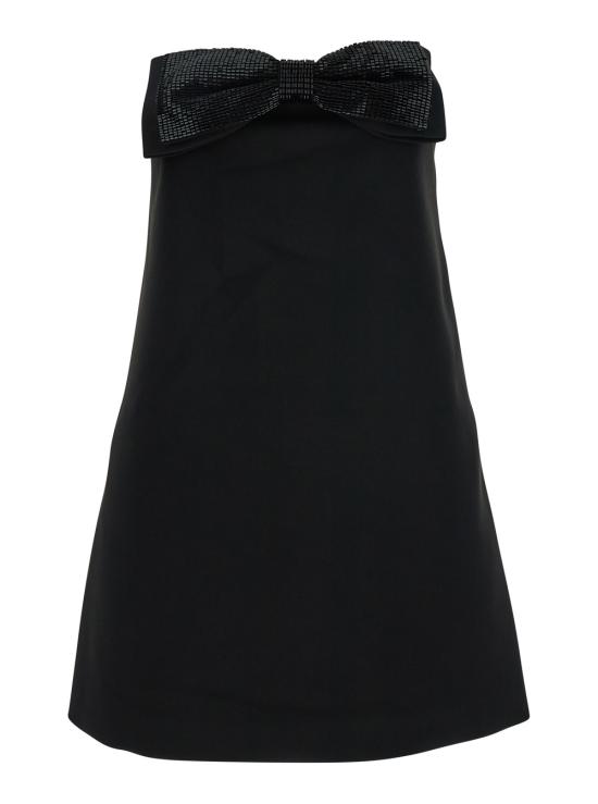  셀프 포트레이트 숏 원피스 RS25121SBBLACK Black
