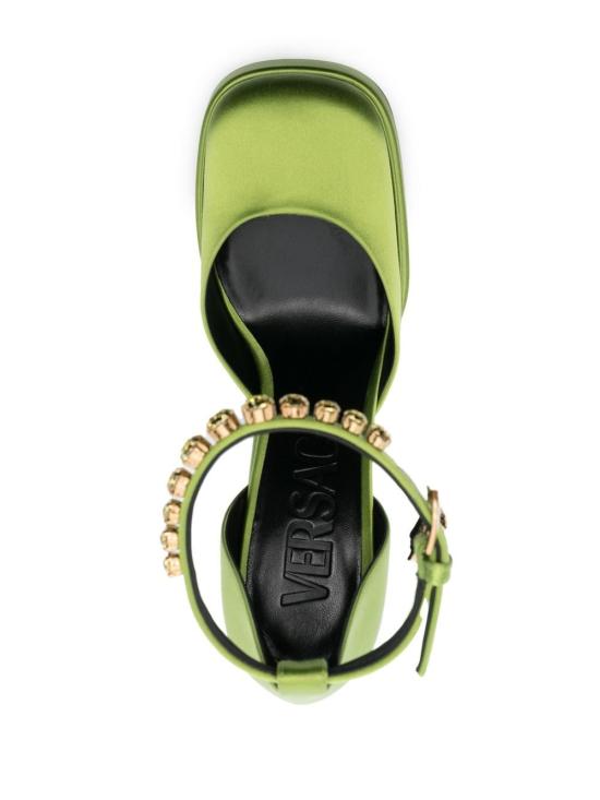  베르사체 힐/펌프스 1002005DRA67 lime - VERSACE