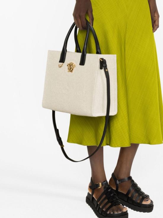  베르사체 토트백 10058611A03494 beige - VERSACE