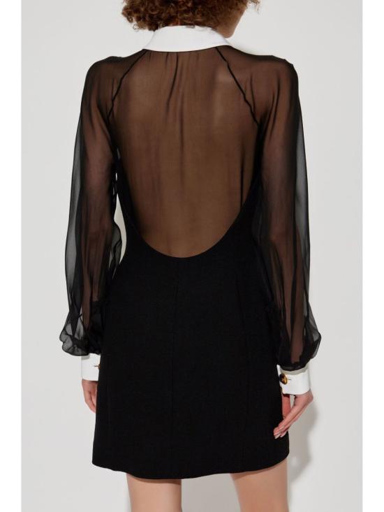  베르사체 숏 원피스 10166861A12255 black - VERSACE