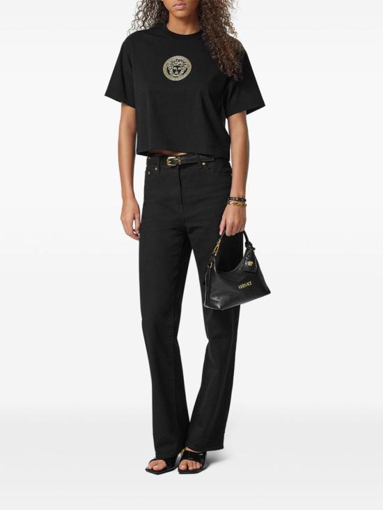  베르사체 데님 팬츠 10115191A12691 black - VERSACE