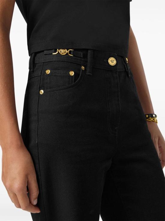  베르사체 데님 팬츠 10115191A12691 black - VERSACE