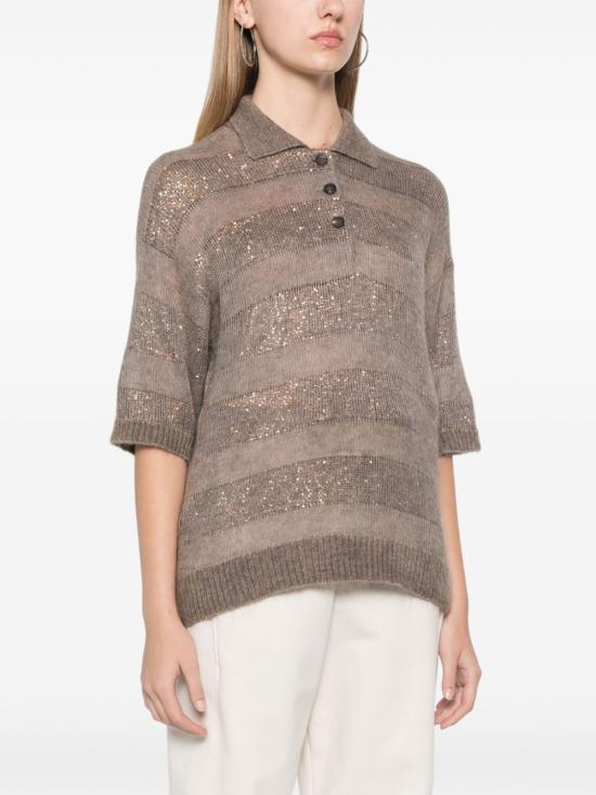  브루넬로 쿠치넬리 폴로 티셔츠 M2I773705CQQ40 - BRUNELLO CUCINELLI