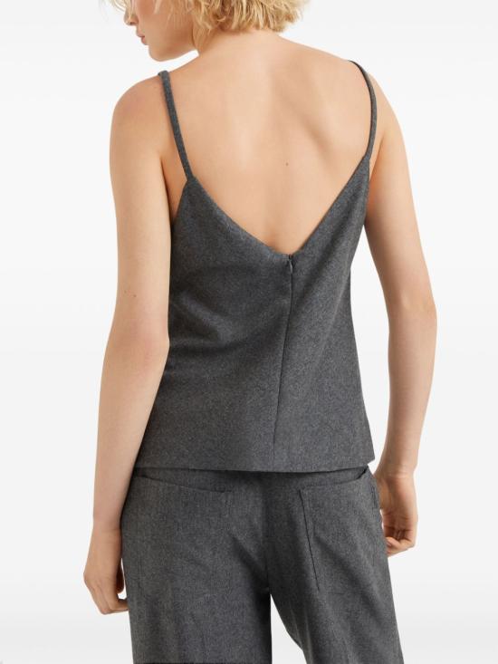  브루넬로 쿠치넬리 민소매 티셔츠 MD588TR25C032 - BRUNELLO CUCINELLI