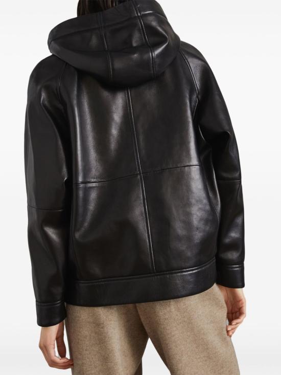  브루넬로 쿠치넬리 가죽 자켓 MPNGI7949C101 - BRUNELLO CUCINELLI