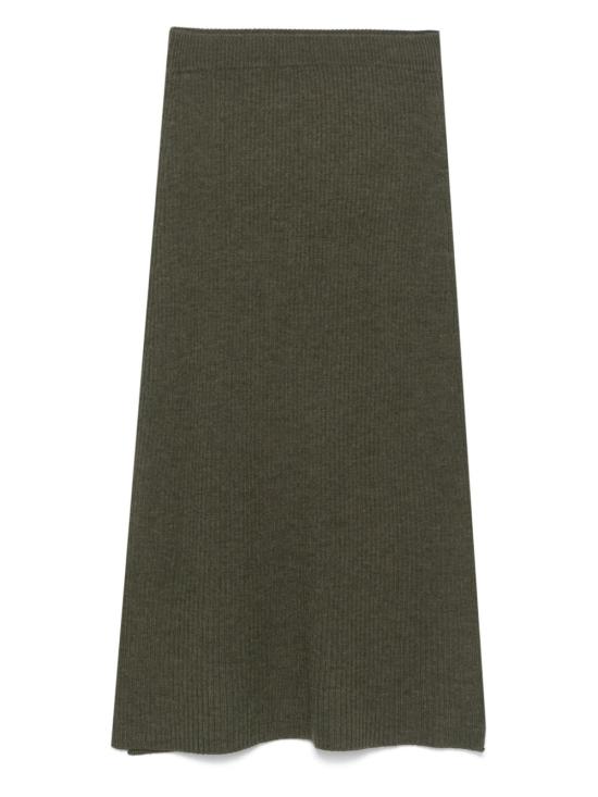  아페쎄 미디 스커트 WVAXUF06428 khaki - A.P.C.