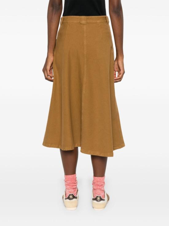  아페쎄 미디 스커트 COGZVF06410 tobacco - A.P.C.