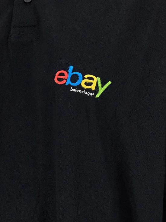  발렌시아가 폴로 티셔츠 817418TRVD5 black - BALENCIAGA