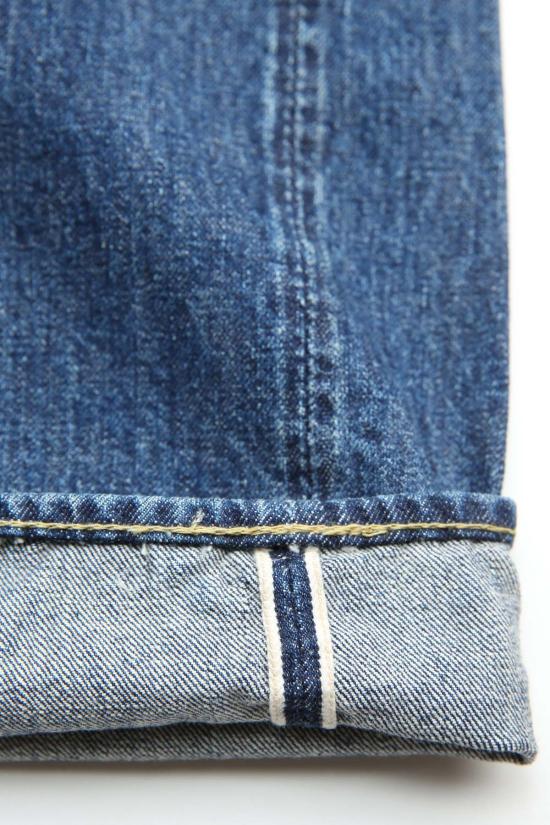  오어슬로우 데님 팬츠 Orslow 107 아이비핏 슬림진 2년 워시 - ORSLOW