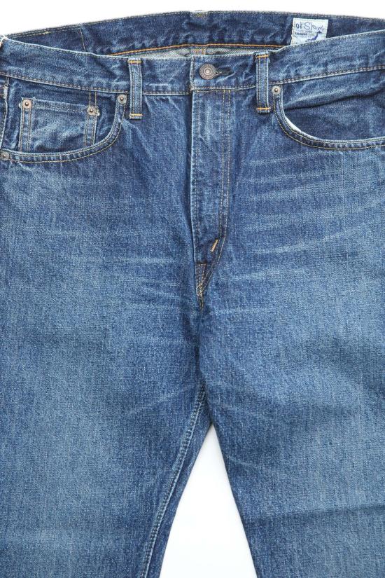  오어슬로우 데님 팬츠 Orslow 107 아이비핏 슬림진 2년 워시 - ORSLOW