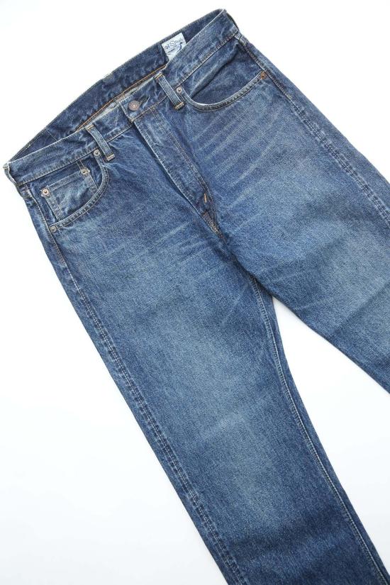  오어슬로우 데님 팬츠 Orslow 107 아이비핏 슬림진 2년 워시 - ORSLOW