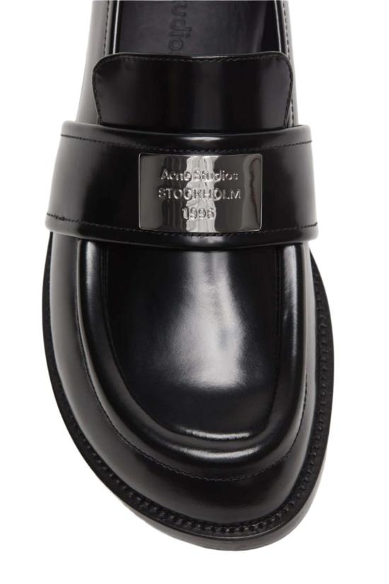  아크네 스튜디오 로퍼 Acne Studios 가죽  블랙 - ACNE STUDIOS